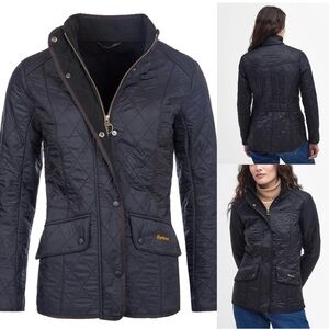 Barbour Women's Black Quilted Utility Jacket